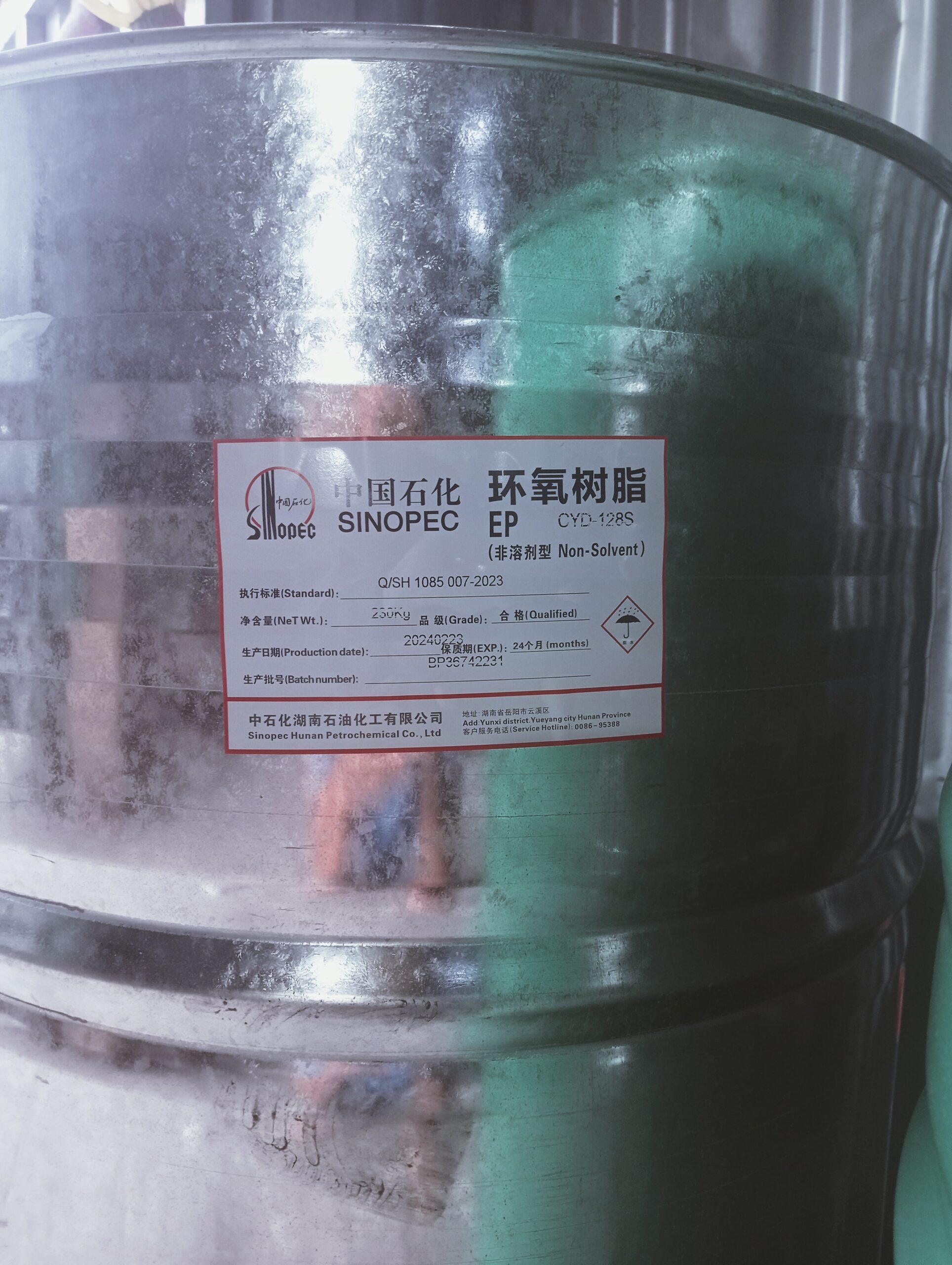 Bề mặt hoàn thiện sau khi dùng epoxy